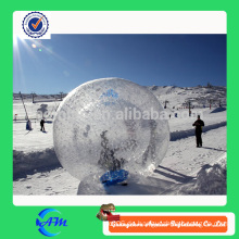 Schnee Gras Zorb Ball für Winter Veranstaltung beliebtes Spiel